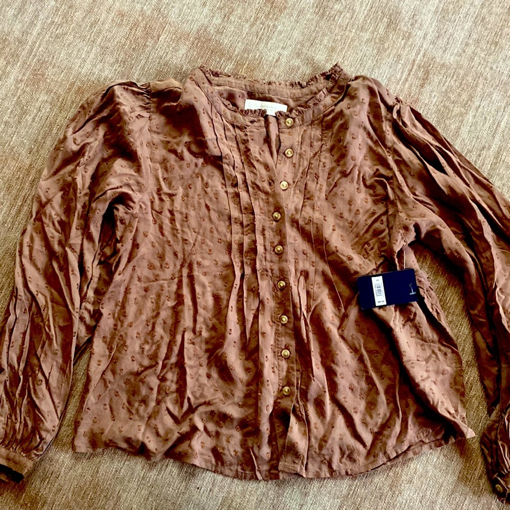 Lucky Brand blouse xs